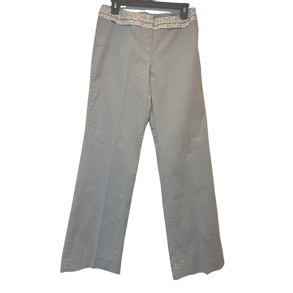 Anthropologie Y2K sitwell Light Blue 10 Wide Leg Classic Cottage Trouser